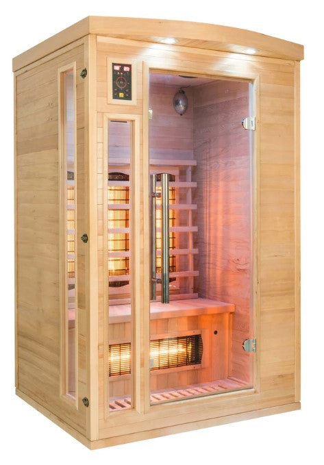 Apollon 2 Person Quartz Infrared Sauna